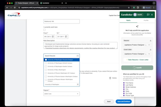 build a custom chrome extension and browser automation tool for chrome, firefox