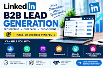linkedin b2b lead generation sales marketing engagement ads