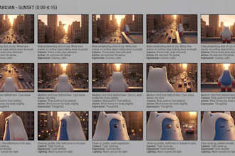 create cinematic ai storyboards for films, ads, and videos