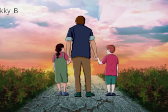 do 2d cartoon music video, 2d music video, 2d animation