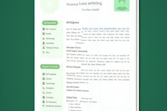 write ats CV resume and cover letter
