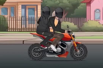 create 2d cartoon music video animation with character animation