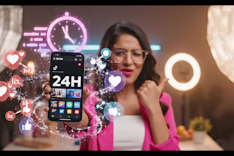 create viral tiktok ai videos within 24 hours