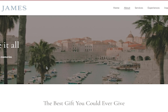 do a custom squarespace website design