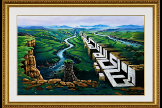 create custom calligraphy and handmade painting artwork