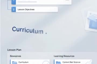 design curriculum and lesson plans
