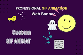 animate your logo, banners, and photos into gifs