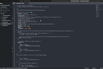 build automated QA tests using playwright for your web app