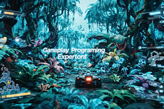 create 2d 3d VR unity game development with gameplay programming