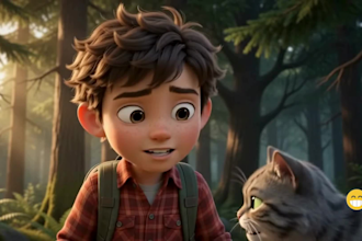 create 3d pixar ai animation video, ai storytelling video, ai cartoon animation
