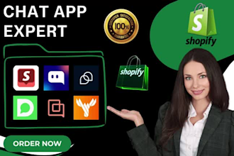 setup chat shopify inbox chatty tidio dondy gorgias moose smartbot whatflow ck
