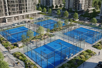 professionally design 3d courts padel, pickleball, basketball, tennis and more