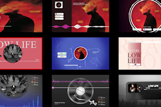 do modern audio spectrum music visualizer