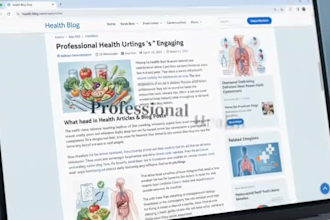 write SEO health blog posts and wellness articles