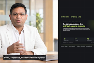 build a custom CRM, airtable system or internal business web app