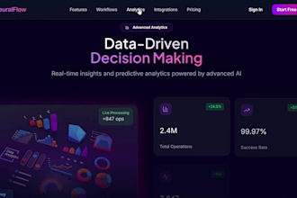 design and develop ai saas website in figma and webflow