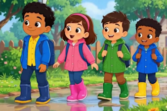 3d kids animation and 2d cartoon animation videos