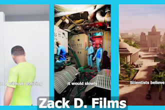 create zack d films style 3d animations