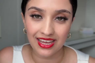 create ugc spokesperson skincare product review video