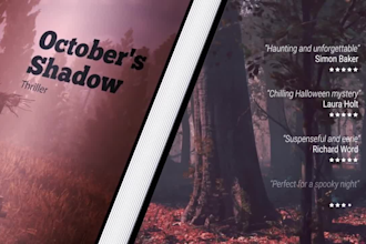 create a professional romance book trailer video for amazon KDP authors