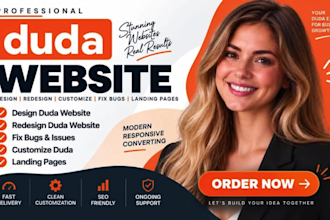 design duda website redesign duda website fix bugs customize duda landing pages
