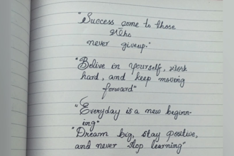 do  english and urdu handwritten notes, assignments, letters