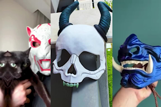 sculpt print ship 3d mask 3d helmet cosplay mask armor 3d print and paint mask