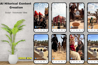 create viral ai historical animated story reels