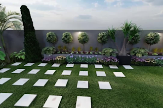 do 3d landscape design in sketchup and lumion
