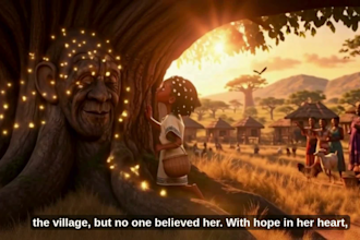 create ai african folktale history documentary and storytelling videos