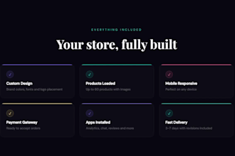 crear tu tienda de shopify profesional