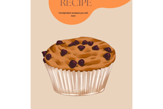 design a cookbook with ebook cover