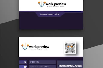 modern luxury professional visiting card