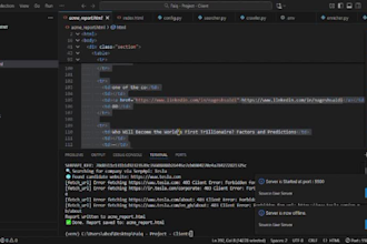 we develop modern web and software applications using laravel, react and python