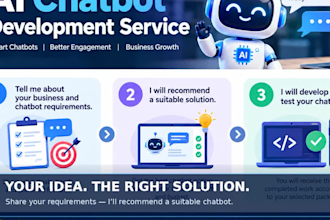 develop a ai chatbot for your website