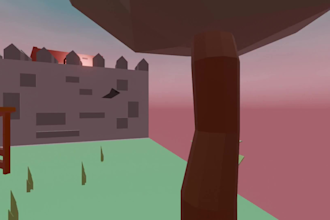 create low poly or stylized game environments