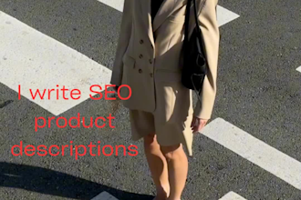 write seo product descriptions