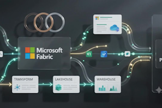 build microsoft fabric and azure data pipelines and lakehouse solutions