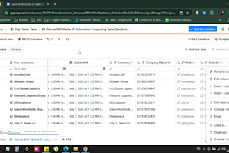 build a clay b2b prospect generation and enrichment table