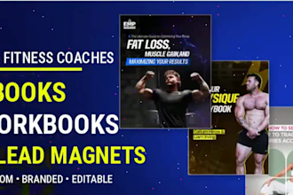design workout program, lead magnet and ebook for fitness coaches