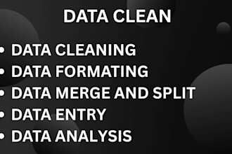 do excel data cleaning, data cleaning, format, merge