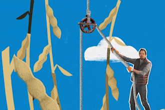 create unique collage and mixed media animation and explainer video