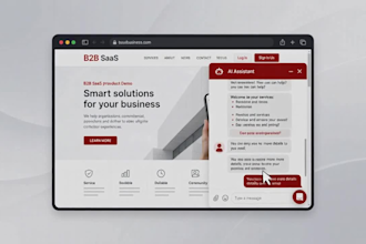 build an ai chatbot to capture website leads