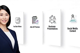 create ai spokeperson video,ai avatar,ai podcast, vlog for ads, promo and brand