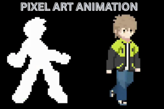 do nsfw pixel art character sprite sheet 8 bit 16 bit 2d pixel art animation