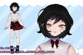 rig your model in live2d