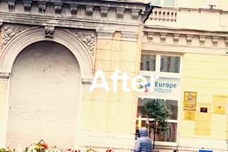 create cinematic before and after travel video editing