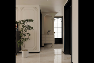 create luxury photorealistic interior renderings