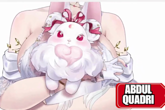design custom pet mascot animal vtuber model with live2d rigging