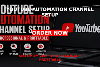 build a profitable youtube automation channel